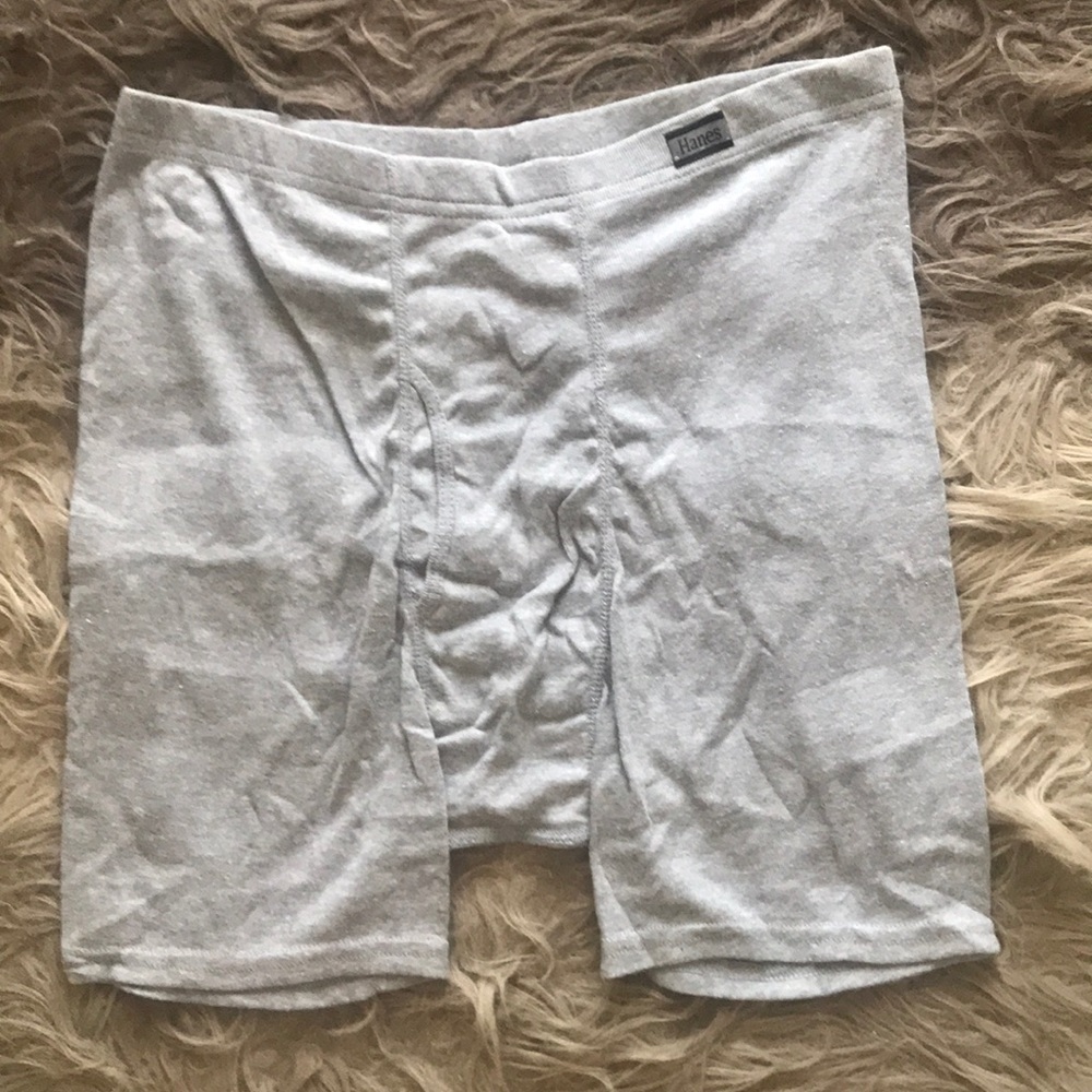 Men’s Hanes Tagless Boxer Brief - L